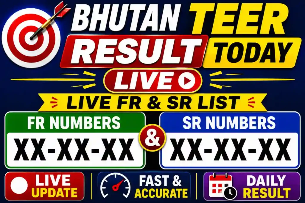 Bhutan teer result